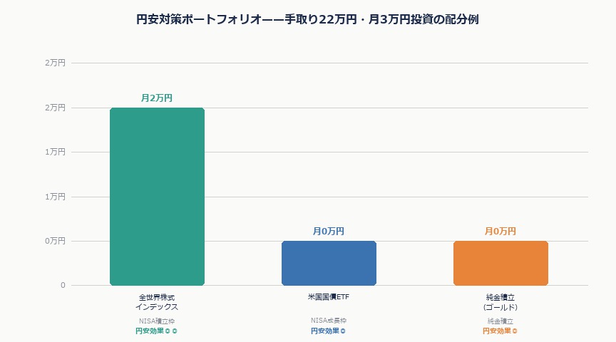 円安が止まらない2026——手取り20万円のサラリーマンが今すぐできる資産防衛3つの手段｜enyasu portfolio hikaku
