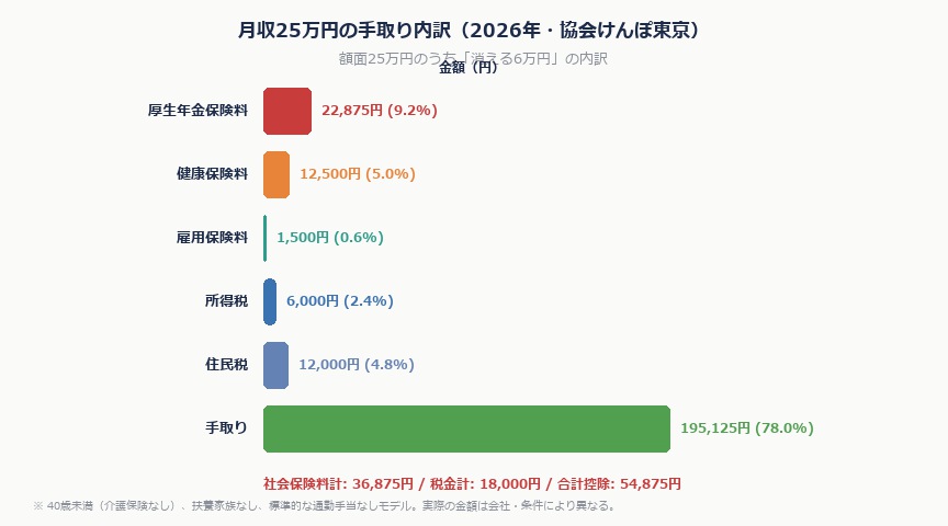 【2026年版】社会保険料がまた上がった——手取り20万の公務員・保育士が今すぐやるべき3つの対策|shakai hokenryo breakdown