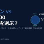 オルカン vs S&P500——2026年どちらを選ぶべきか、データで徹底比較